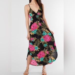 Billabong Like Minded Floral Maxi Dress